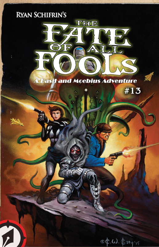 The Adventures of Basil and Moebius #1-16 (2015-2016) Complete