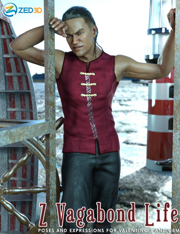 Z Vagabond Life Poses and Expressions for Valentino 8 Z Vagabond Life Poses and Expressions for Valentino 8