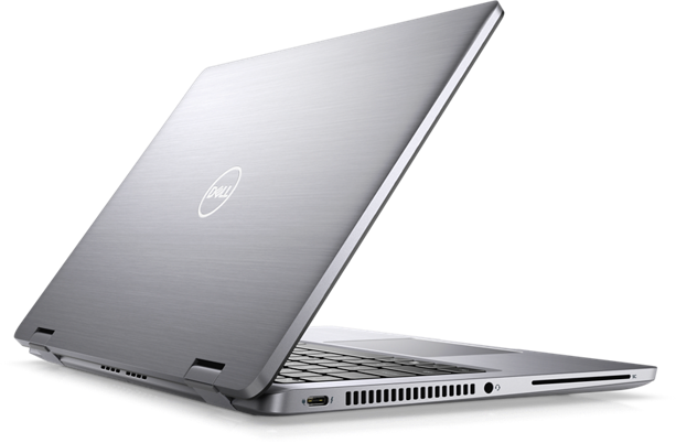 Una persona utilizando la Dell Latitude 7330 en una reunión de negocios.