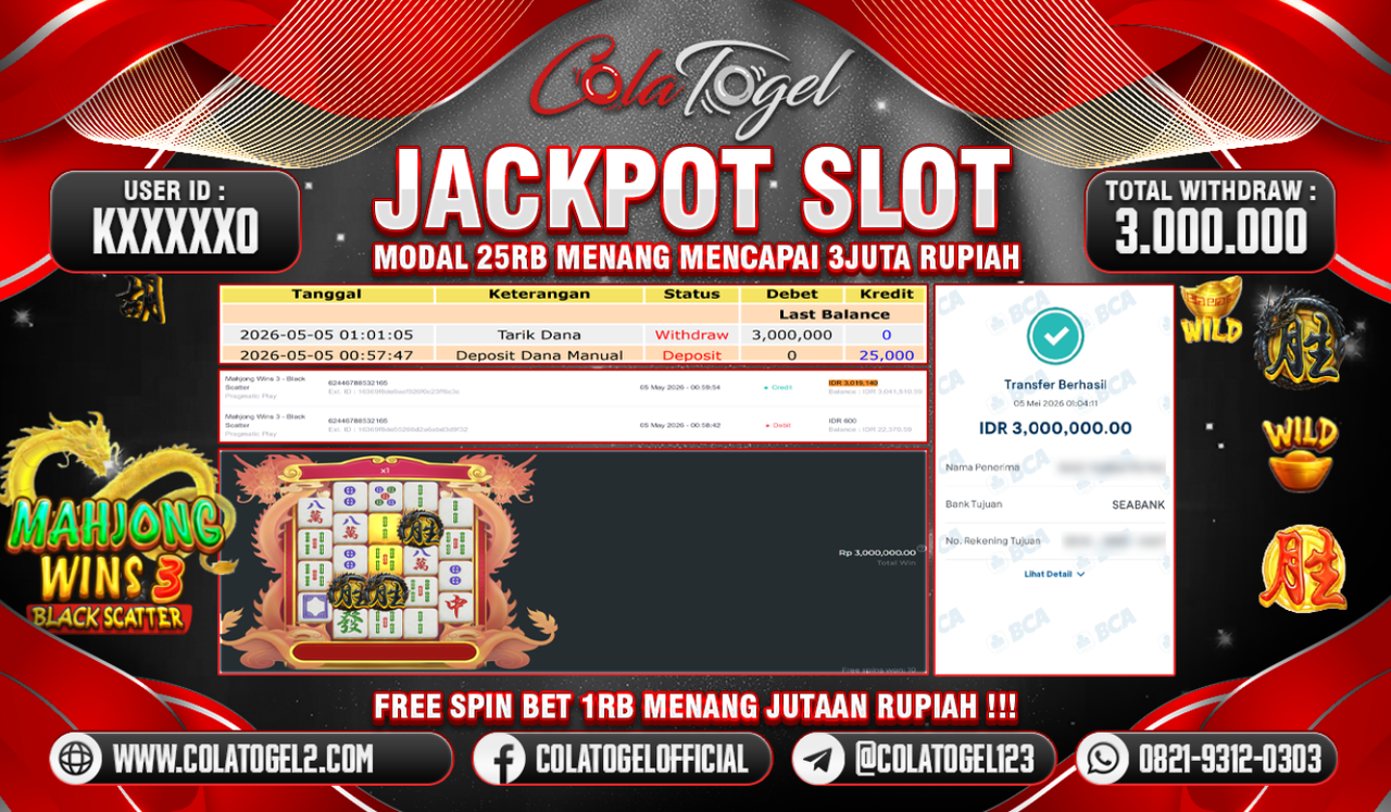 JACKPOT SLOT GACOR!!