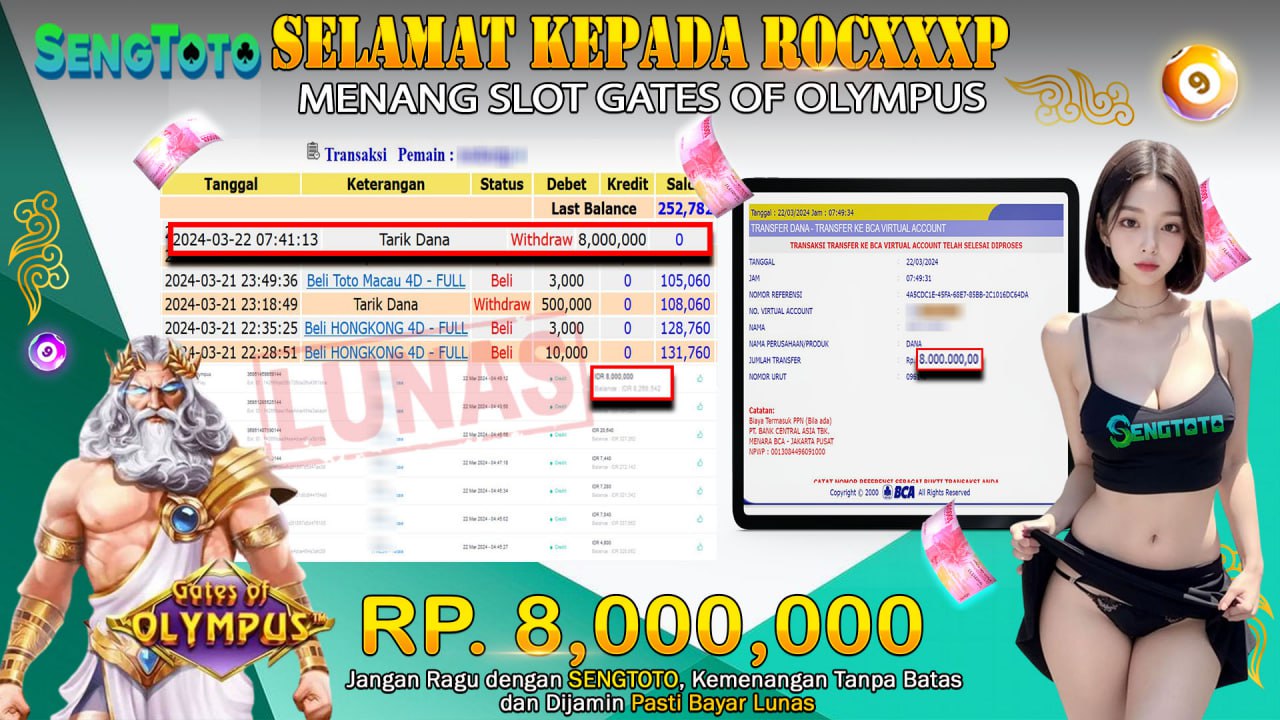 BUKTI PEMBAYARAN SLOT GATES OF OLYMPUS