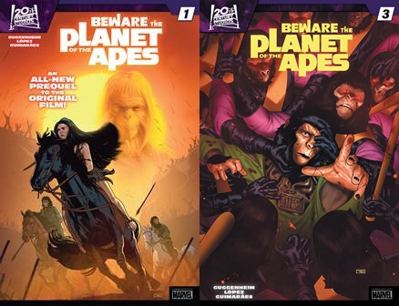 Beware the Planet of the Apes #1-4 (2024) Complete