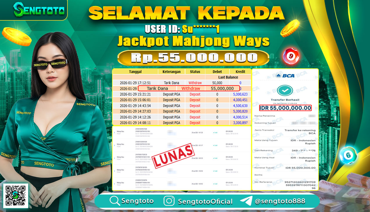 BUKTI PEMBAYARAN SLOT MAHJONG WAYS