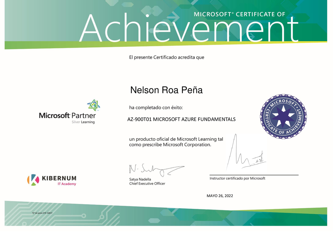 Diplomas Microsoft - Nelson Roa (1)