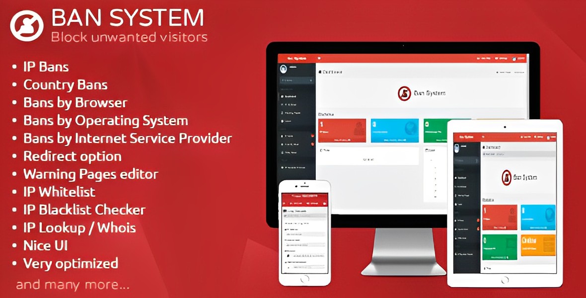 Ban System – Block Unwanted Visitors PHP Script