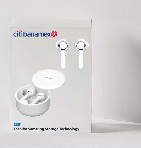 Audífonos TSST Toshiba Samsung Storage Technology gratis con Ahorrofacil Banamex (usuarios seleccionados | topado a 10,000 audífonos) 
