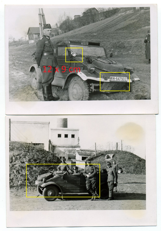 Kübel Typ 82 mit Suchscheinwerfer Witebsk 42 Rus