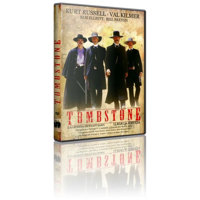 Portada - Tombstone, La Leyenda de Wyatt Earp [DVD9 Full][Pal][Cast/Ing/Cat][Sub:Cast][Western][1993]
