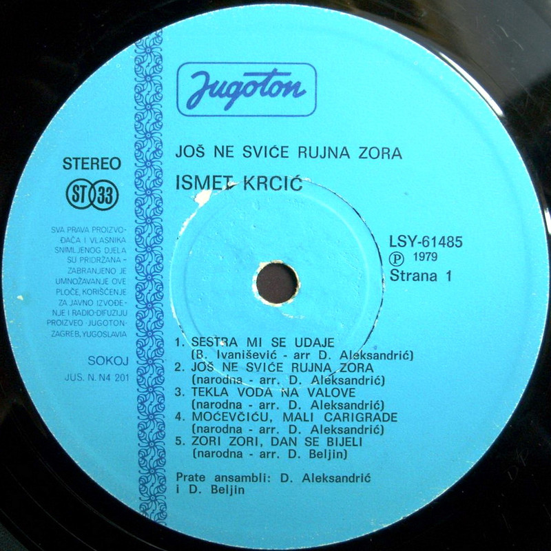 Ismet Krcic 1979 sA