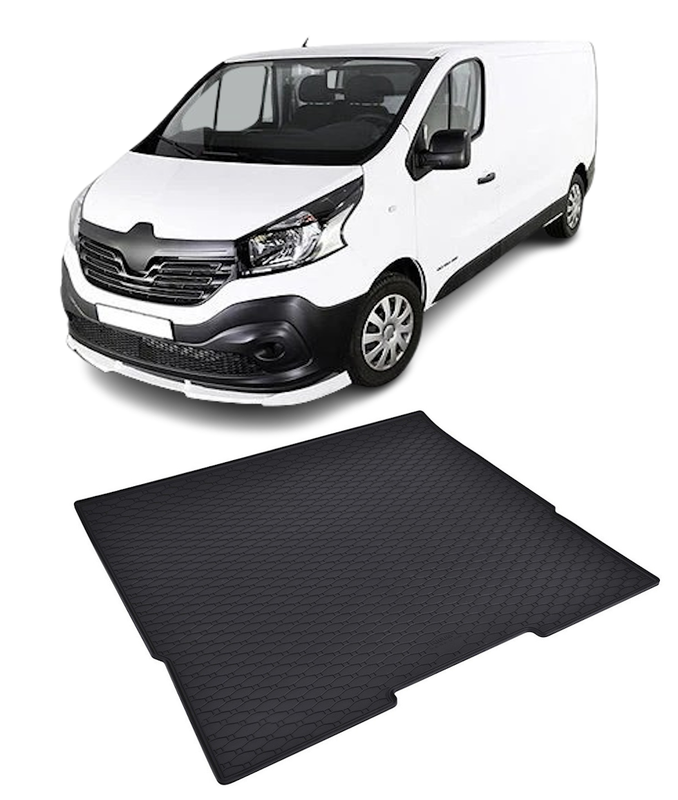 Tavita auto RENAULT Trafic 2014-prezent, protectie portbagaj, Cri-Flo, din cauciuc 100%, compatibil cu autoturismul RENAULT Trafic