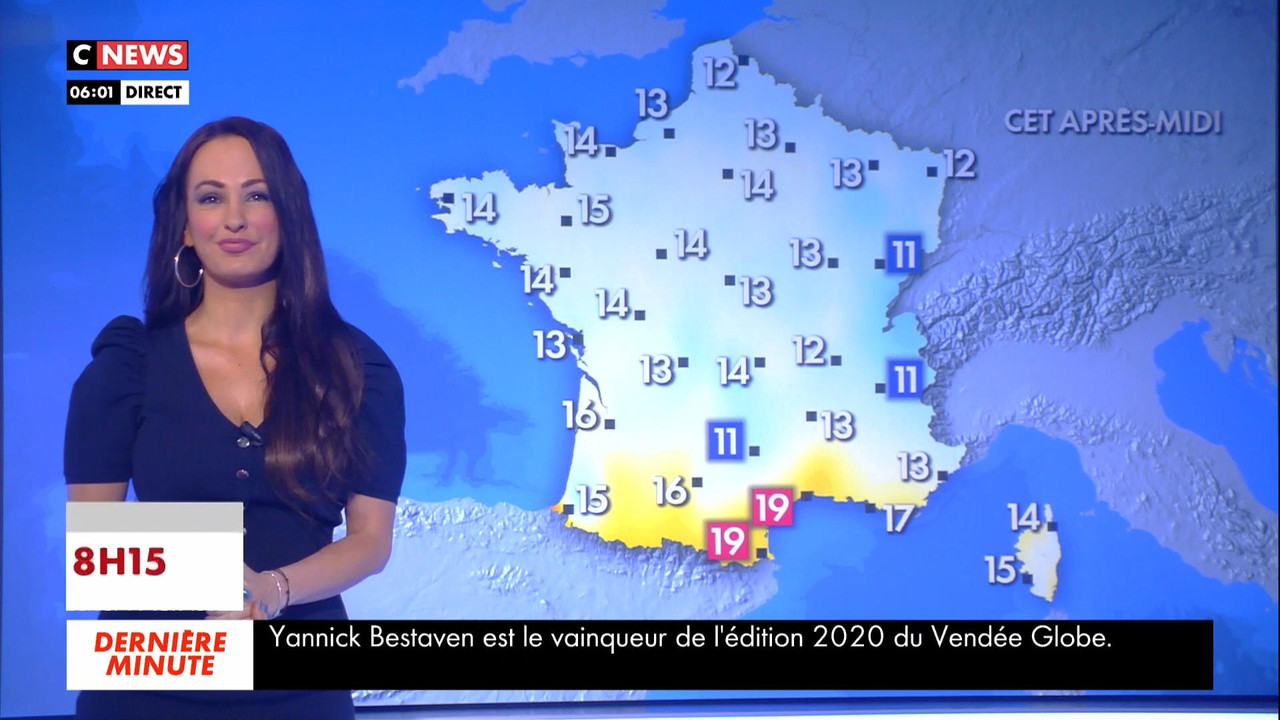 01.28 - 04.58.00 - Météo. Suivze le bulletin météorologique de C8 pou....ts_snapshot_00.09.21_[2021.