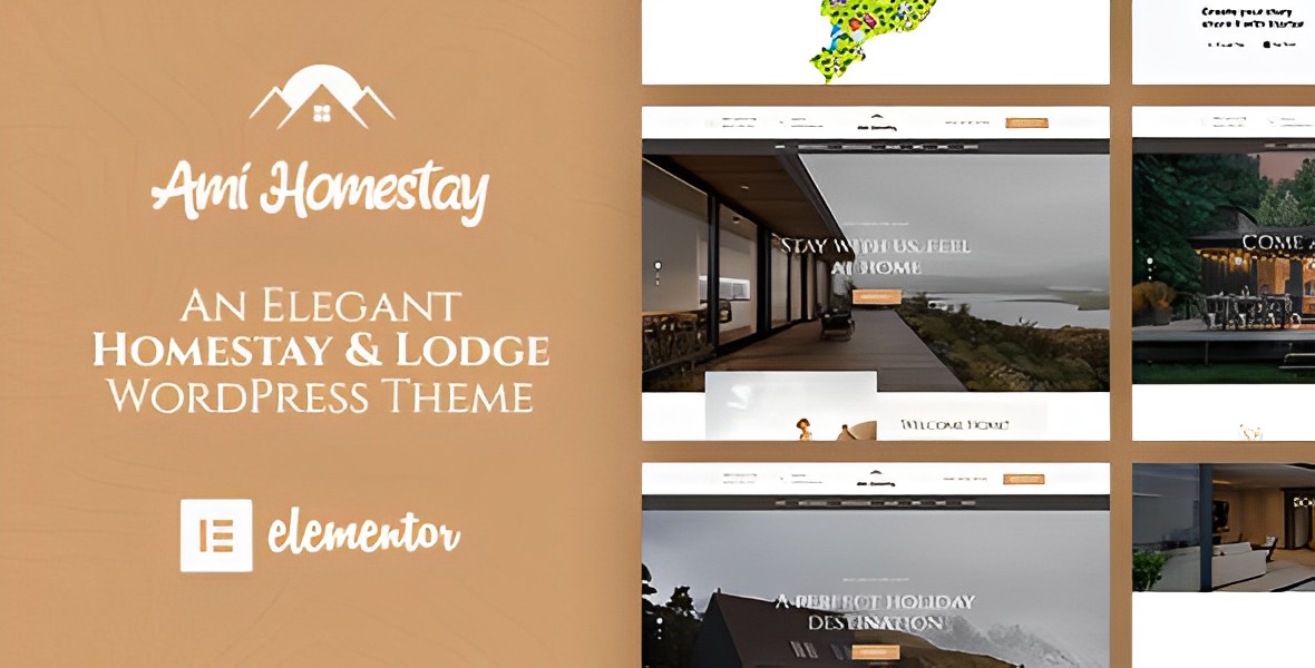 Ami Homestay – Hotel Booking WordPress Theme