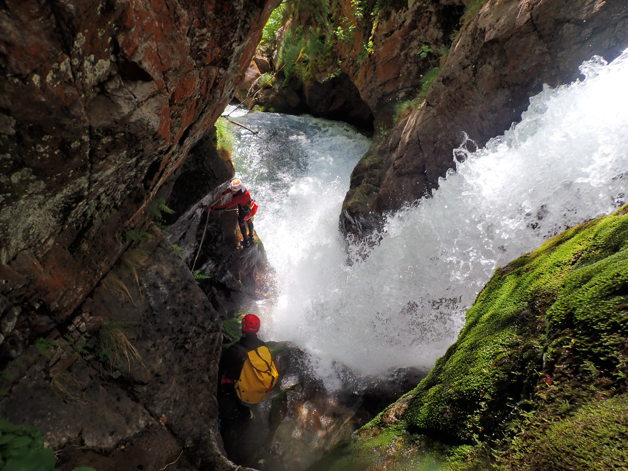 Canyon du Saugué inférieur Hautes-Pyrénées 65 Gavarnie