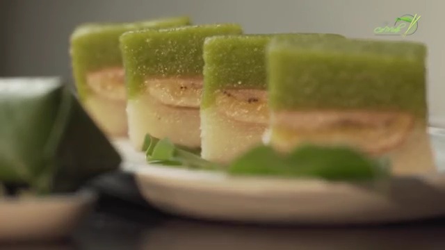 VEG STOM CASSAVA CAKE BANH KHOAI MI NHAN CHUOI PANDAN BANAAN