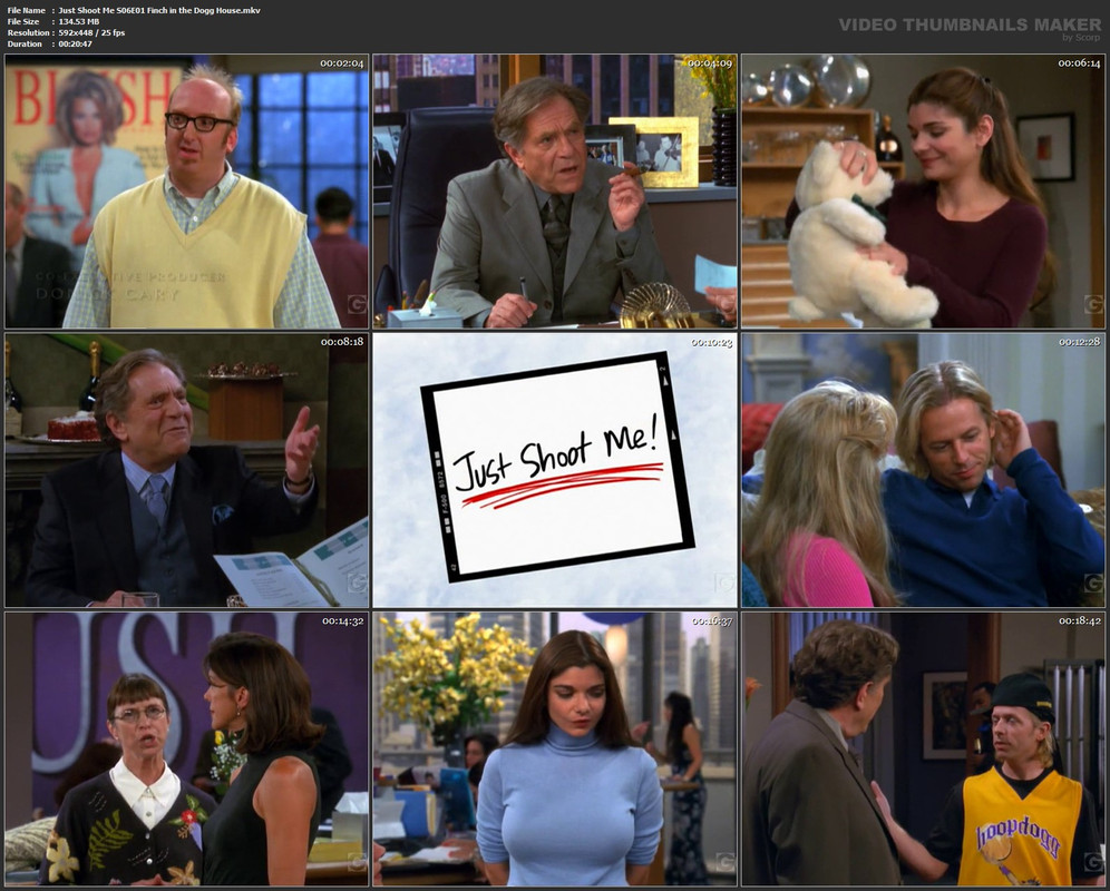 Just Shoot Me S06E01 Finch in the Dogg House.mkv