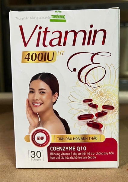 Vitamin E 400 IU lọ 30 viên