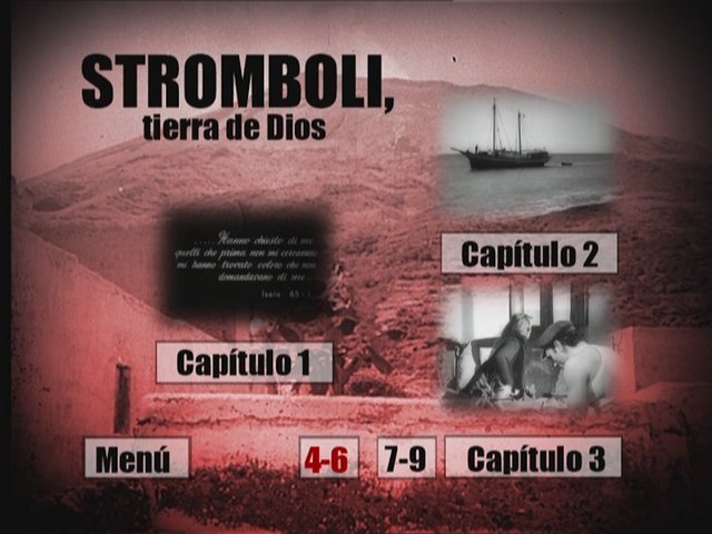 3 - Stromboli, Tierra de Dios [DVD5Full] [PAL] [Cast/Ita] [Sub:Varios] [1950] [Drama]