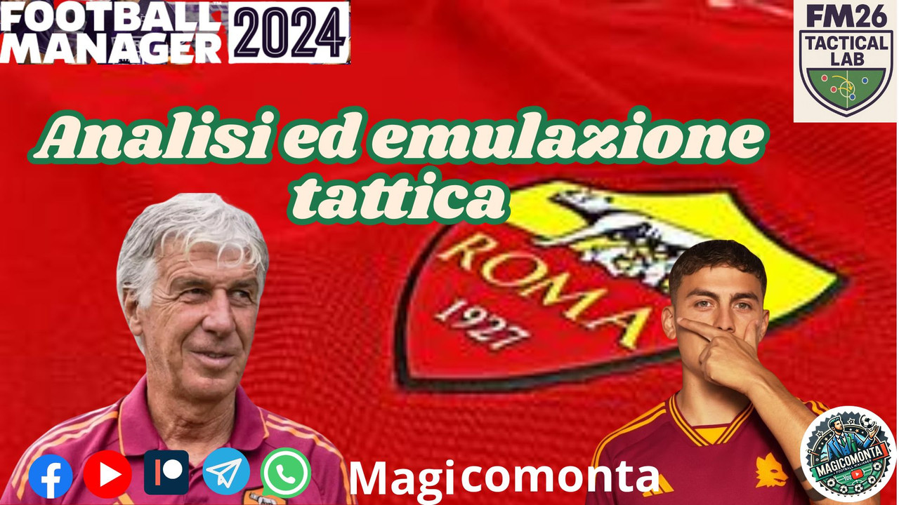 Gasperini's AS Roma 2025/26