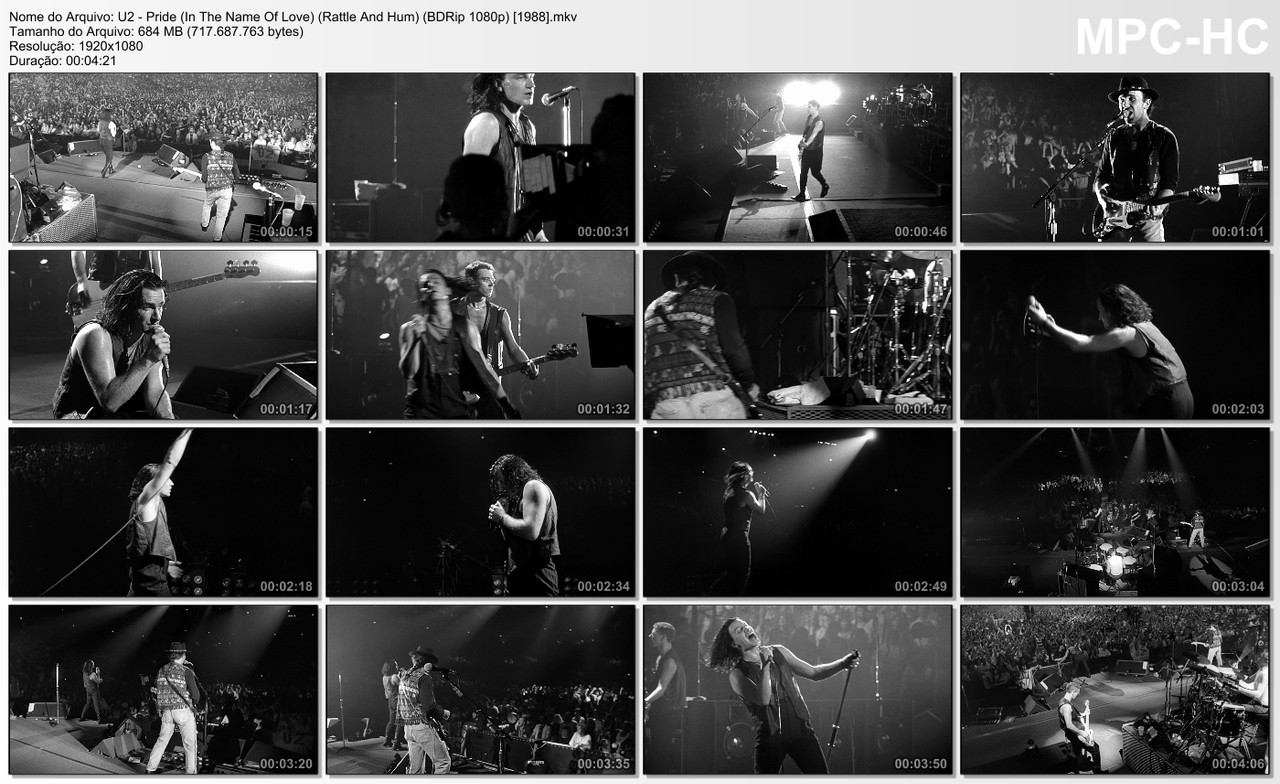 U2 - Pride (In The Name Of Love) (Rattle And Hum) (BDRip 1080p) [1988]