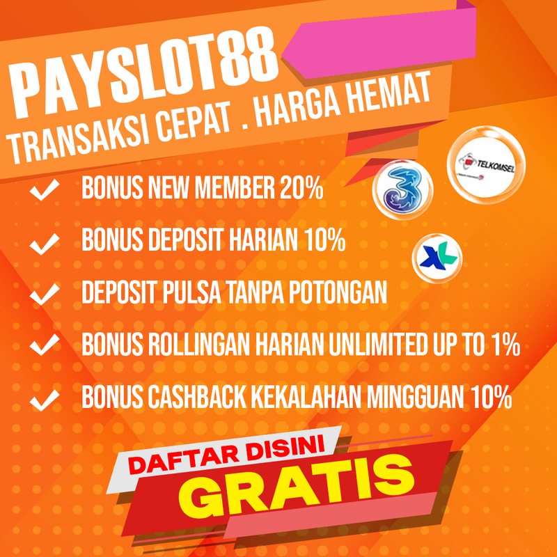 PAYSLOT88🚀Situs Resmi Terbaru 2024 Slot Pulsa Tanpa Potongan Jaminan akun Gacor
