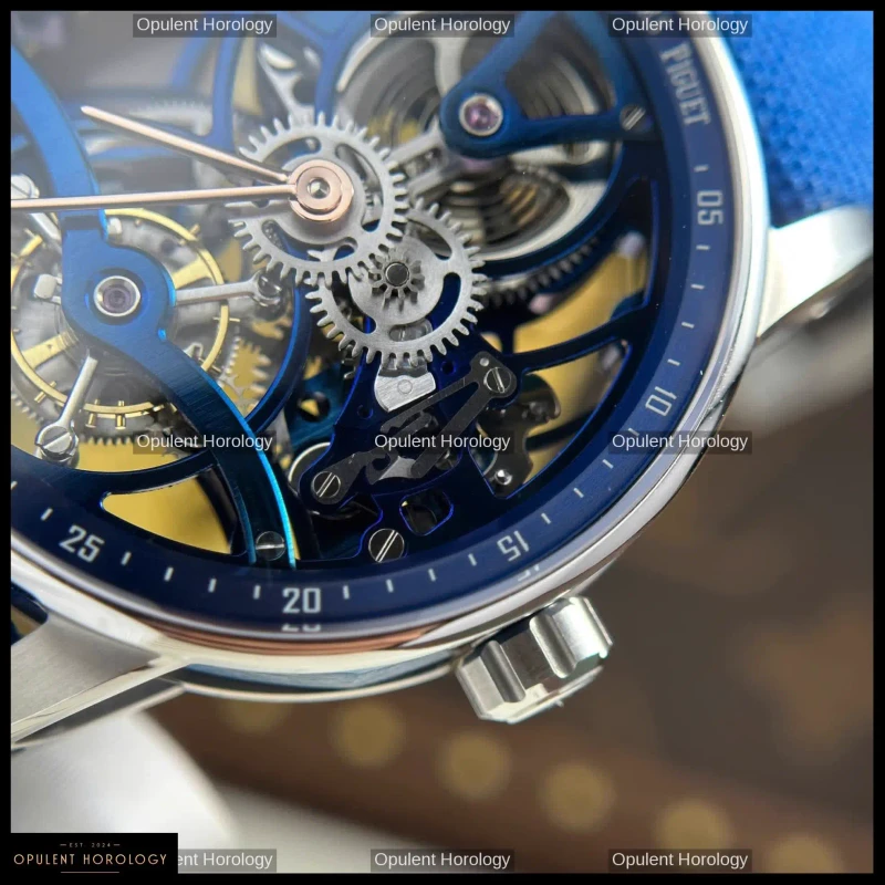 Audemars Piguet 26600 Tourbillon Openworked Blue 41mm