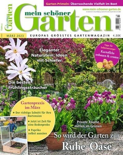Cover: Mein schöner Garten Magazin No 03 März 2023