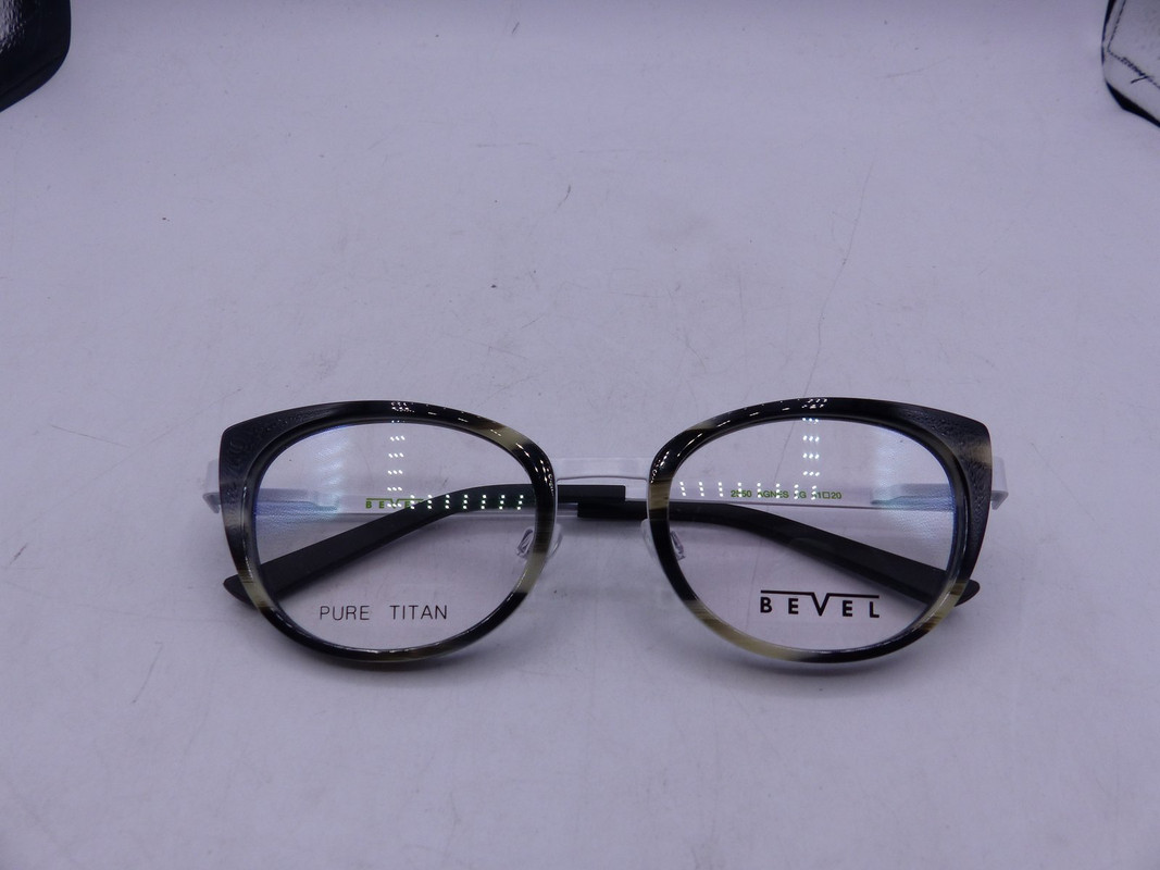 BEVEL 2550 AGNES LIQUORICE GRAIN WOMENS EYEGLASSES FRAMES SIZE 51-20-140