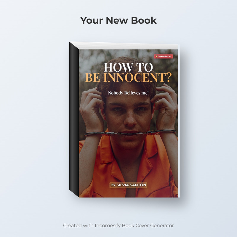 How to Be Innocent - 3D Mockup
