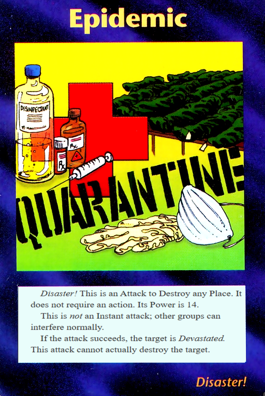 Epidemic Card