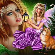 fairy_with_a_fox_1