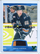 2002-03 BAP First Edition Jerseys #FE-002 [Sergei Gonchar] [Washington Capitals] [~100] [swatch=red 