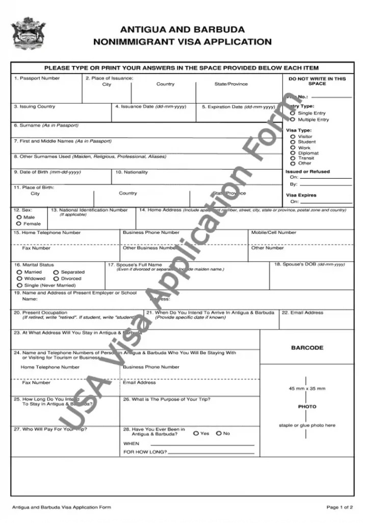 USA DIVERSITY VISA (DV) 2026 APPLICATION PROCESS
