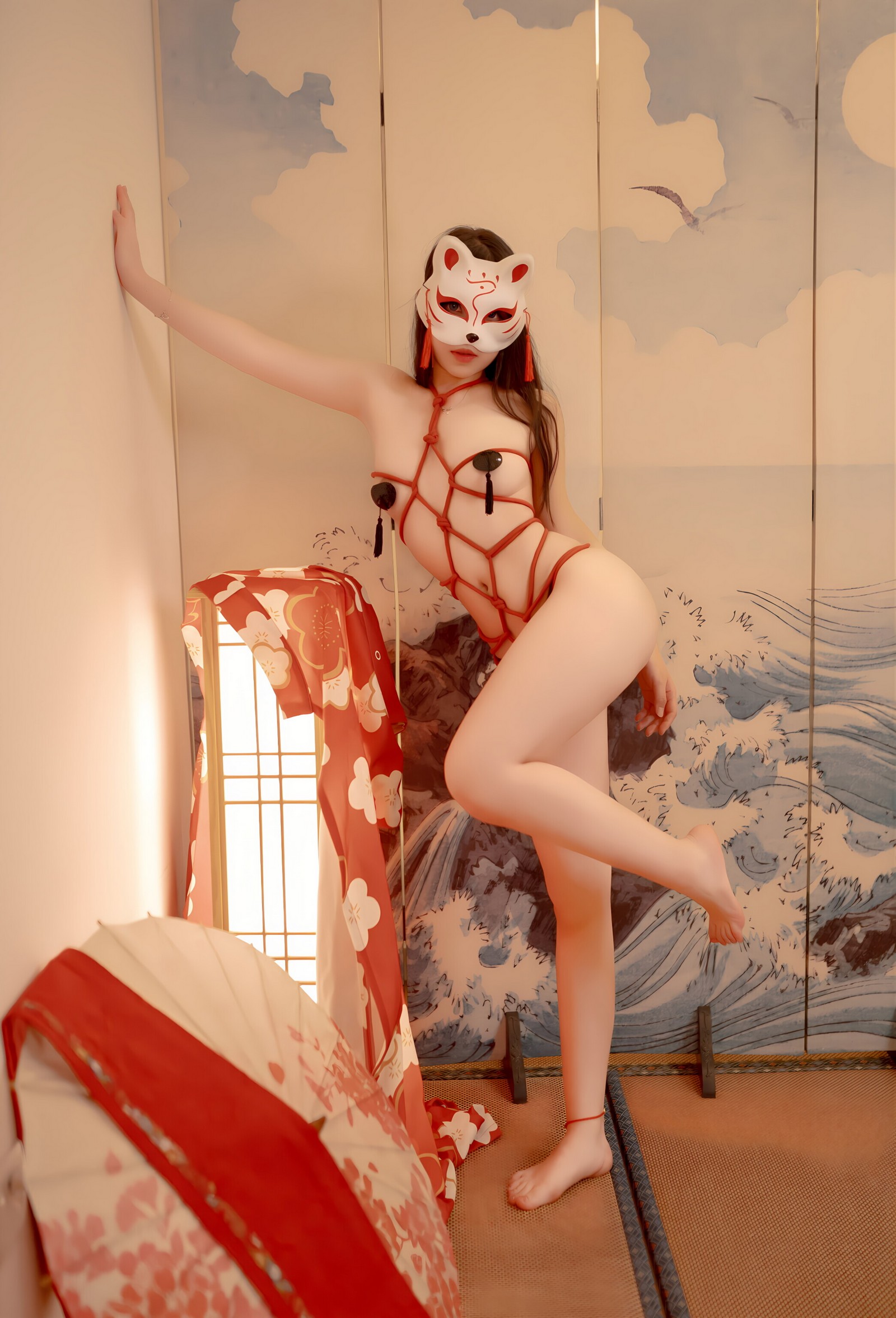 Bangni邦尼 – 和服束缚 Cosplay 高清写真集（93P-734MB）插图6