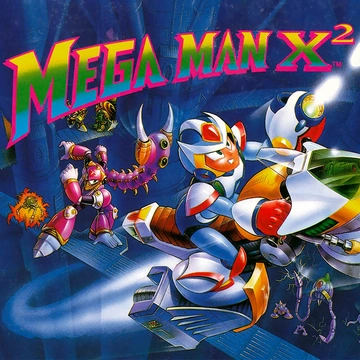 Mega Man X2 box art