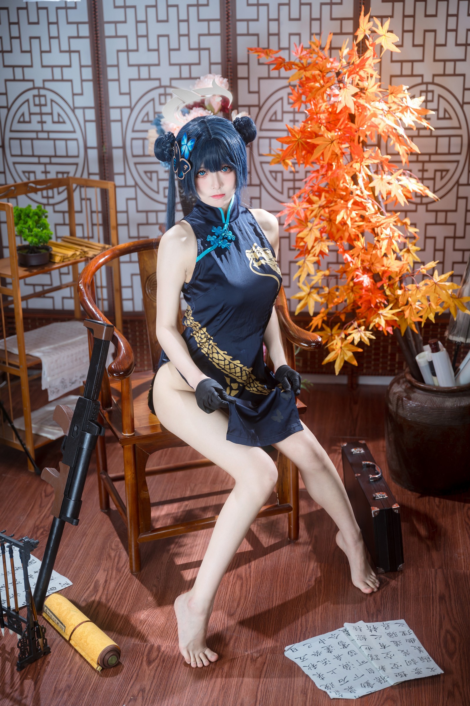 九柒喵 – 碧蓝档案 妃咲 Cos 高分辨率写真（28P-137M）蓝档案角色合集插图6