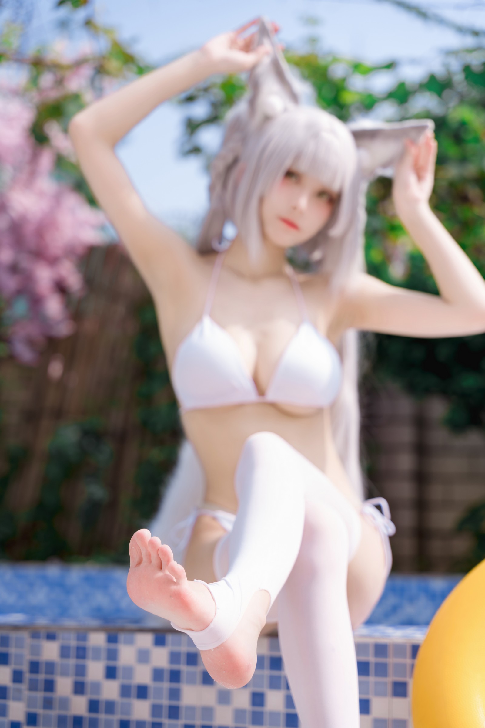 九柒喵 – 朝凪泳装 高质量泳装写真（29P-241.5M）夏日海边 Cos 系列插图7