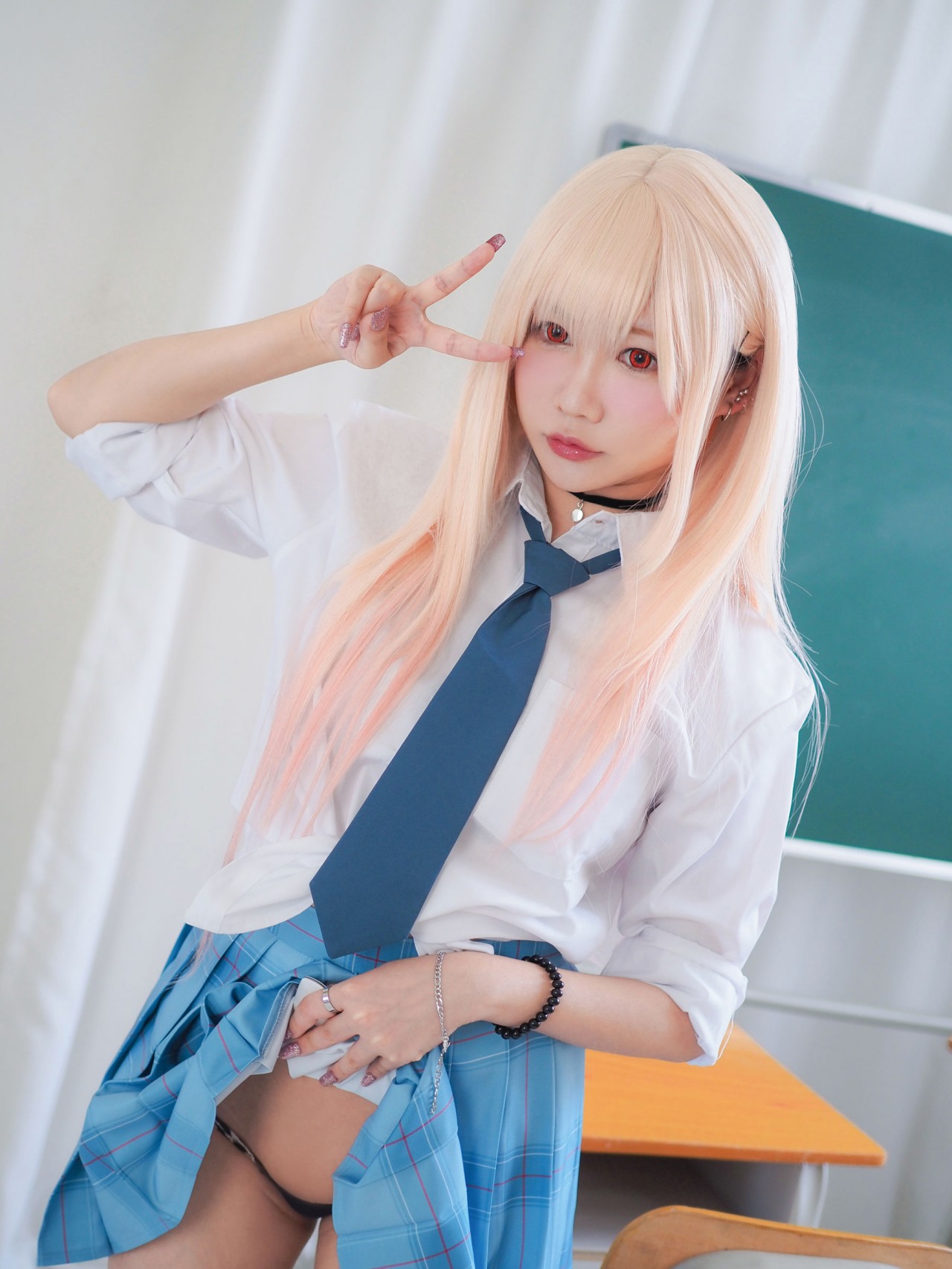 铭铭kizami《 JK水手服》作品写真，元气少女日常插图1