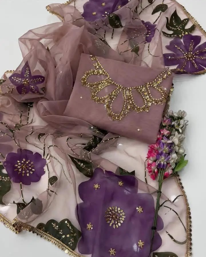 Dupatta and Fabric Details