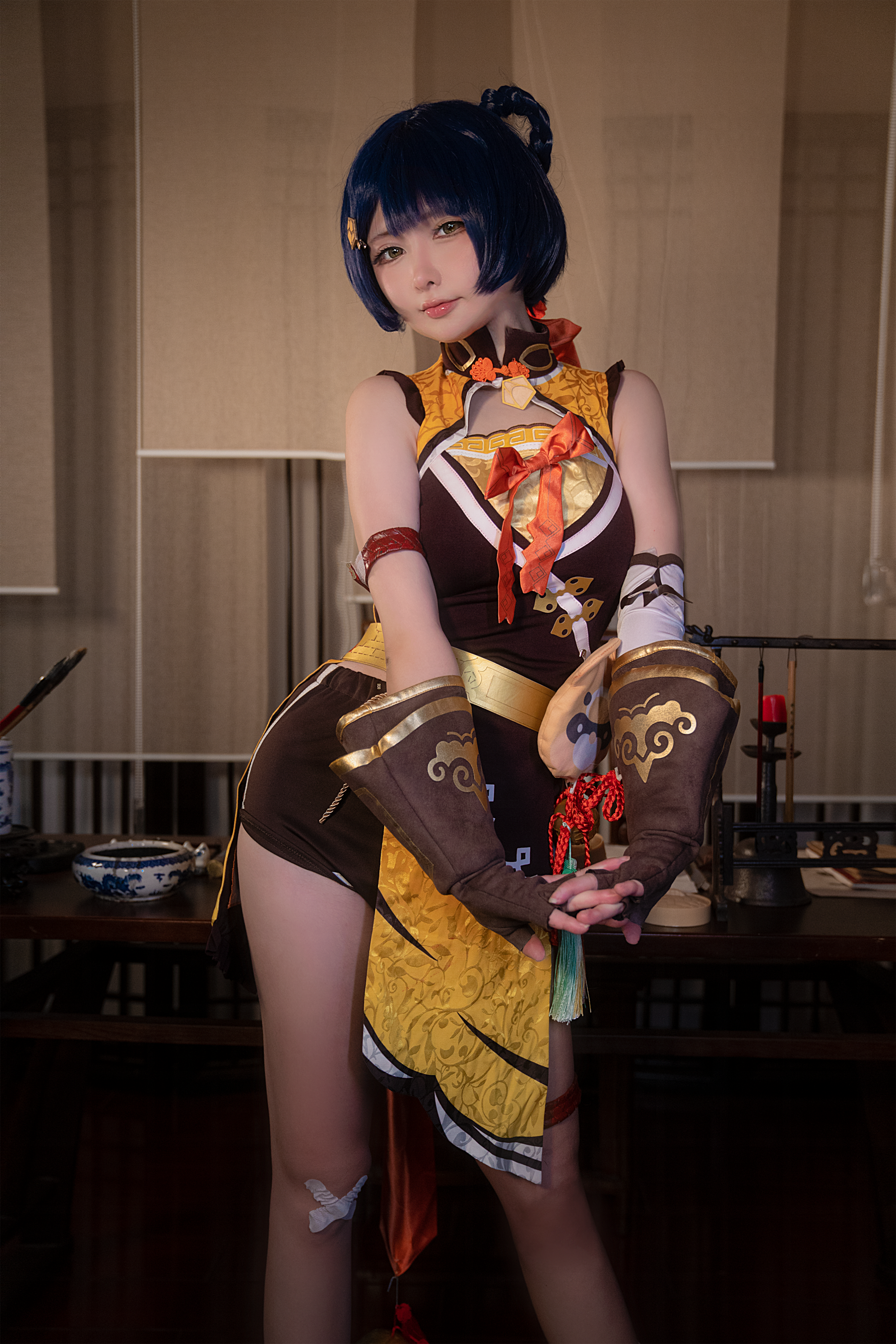 樱梨梨 原神 小香菱 Cosplay 写真集｜角色还原高清图集（37P｜818MB）插图7