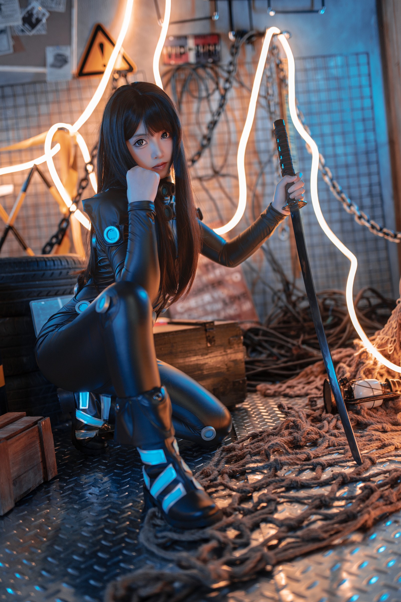 Bangni邦尼 – 杀戮都市 下平玲花 Cosplay 高清写真集（90P-6V-1.17GB）插图9