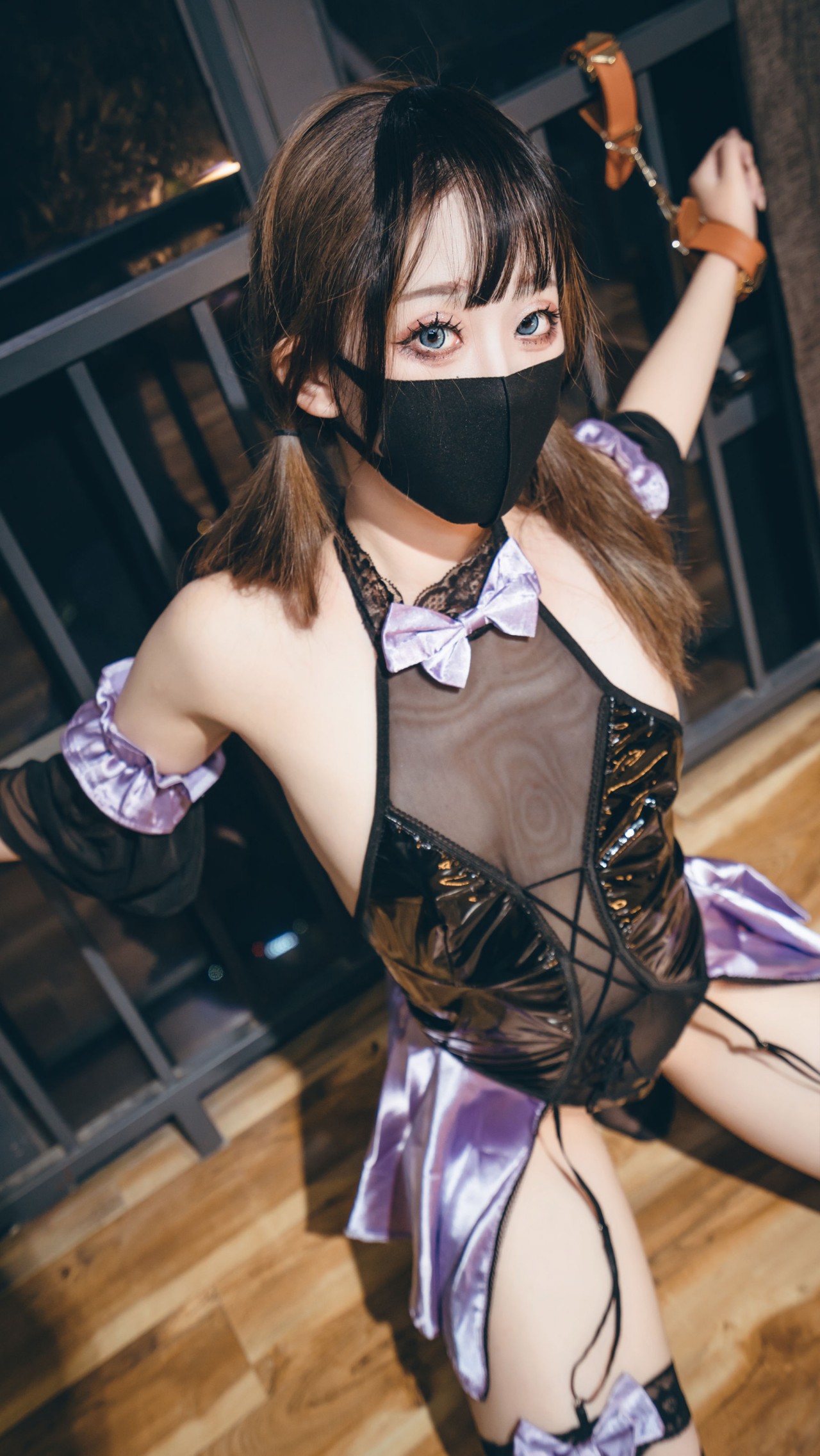 茶籽ccz COS《叛逆の魅魔》写真，隐若现的身体曲线插图9