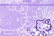 Hello-kitty-background-design-violet-5-Background-Download