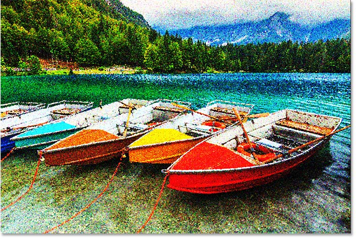 third-pointilllize-filter-overlay