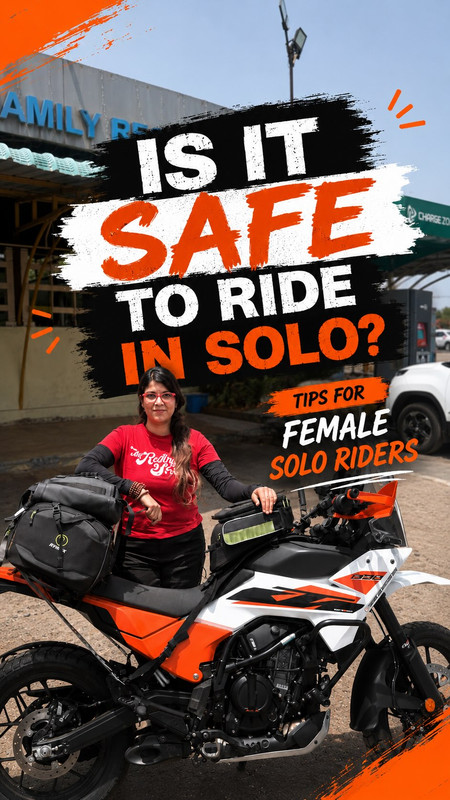 Riding for solo for women safe?