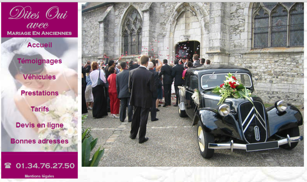 Mariage en anciennes