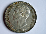 5 pesetas 1875. Afonso XII 48b
