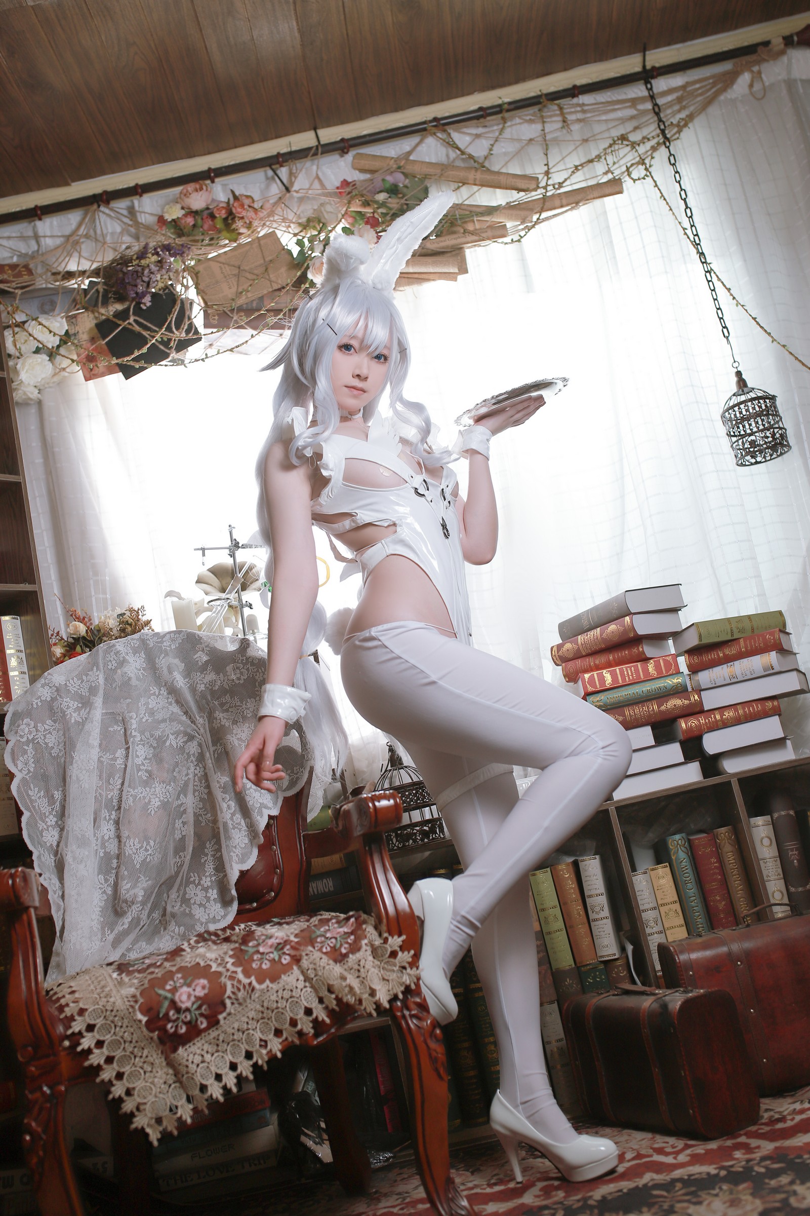 朝霧愛 – 恶毒 ル・マラン Cosplay 高清写真（27P-338.7M）碧蓝航线插图