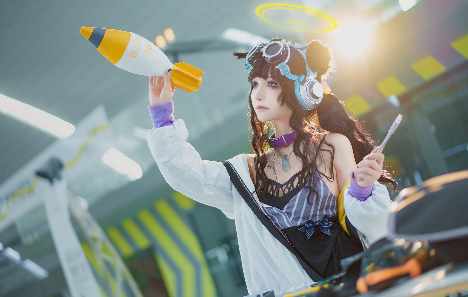 一千只猫薄禾写真 –  蔚蓝档案 阿洛娜 Cosplay 高清写真集（17P / 178.9MB）插图2