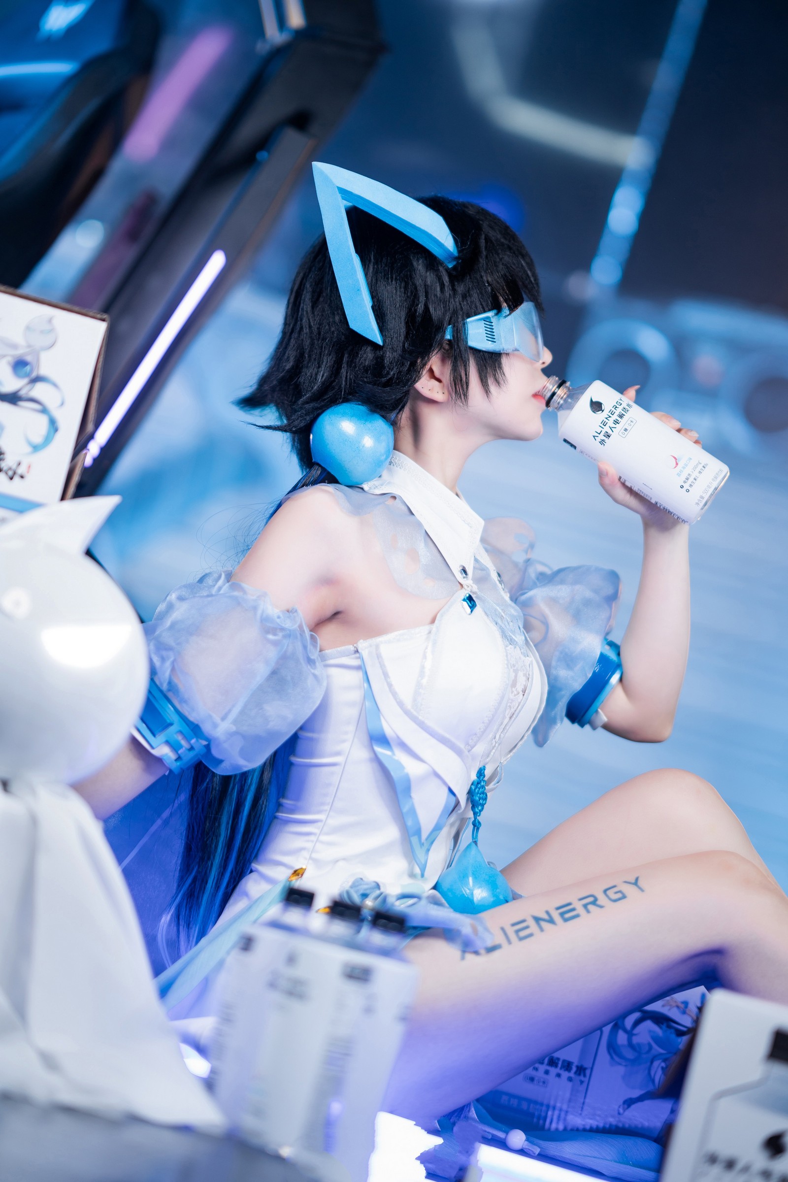 六二二同学 鹿昭依 Cosplay 写真图集｜虚拟偶像风格（13P｜33MB）插图1