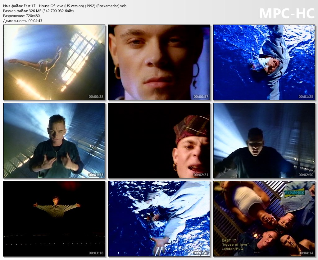 East 17 House Of Love ( US version) (1992) ( Rockamerica) vob thumbs